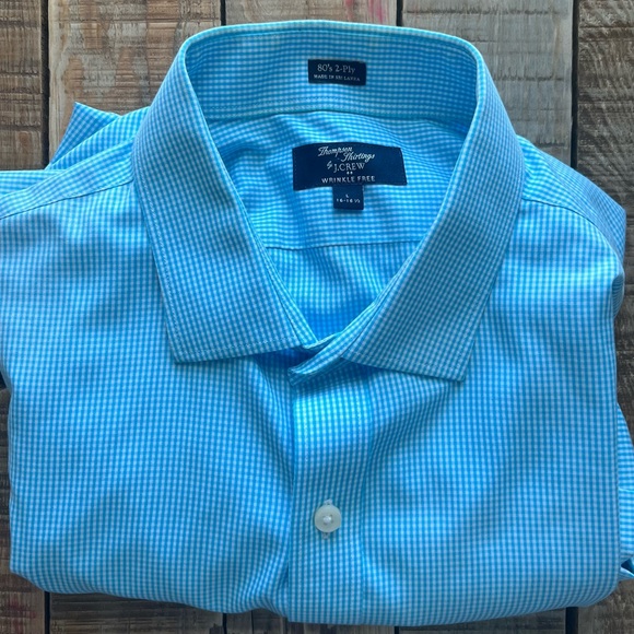 J. Crew Other - Thompson Shirtings by J. Crew - 80’s 2-Ply Casual Dress Shirt